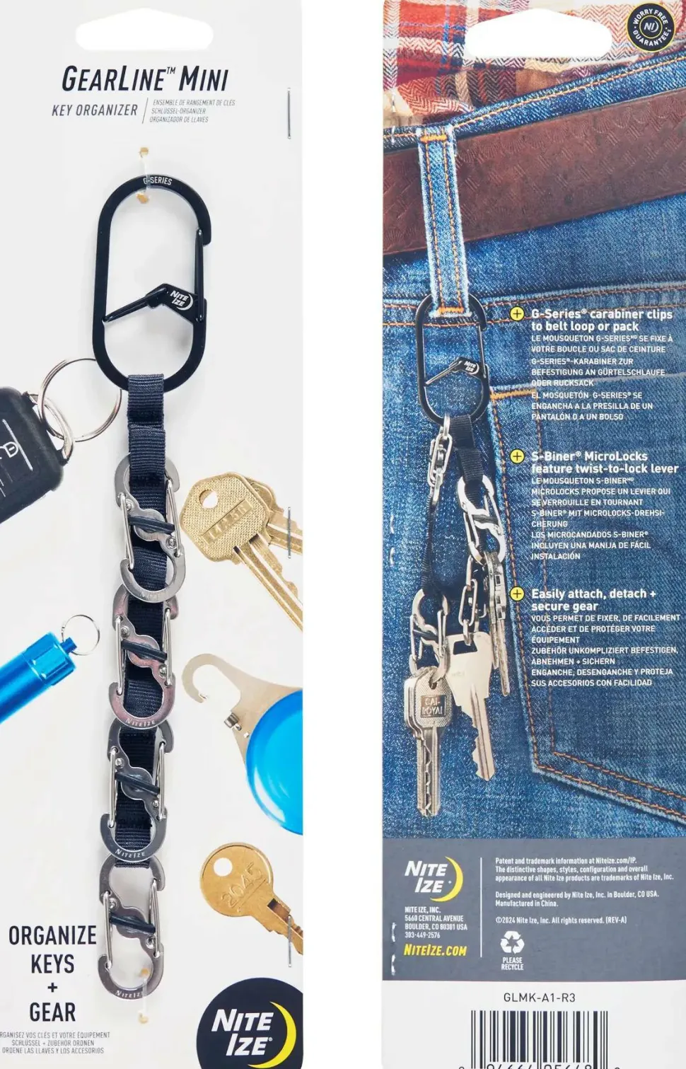 Nite Ize Gear Line Mini Key Organizer