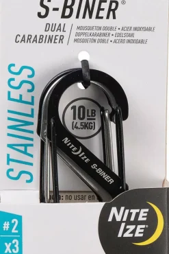 Nite Ize S-Biner Dual #2 3-pack