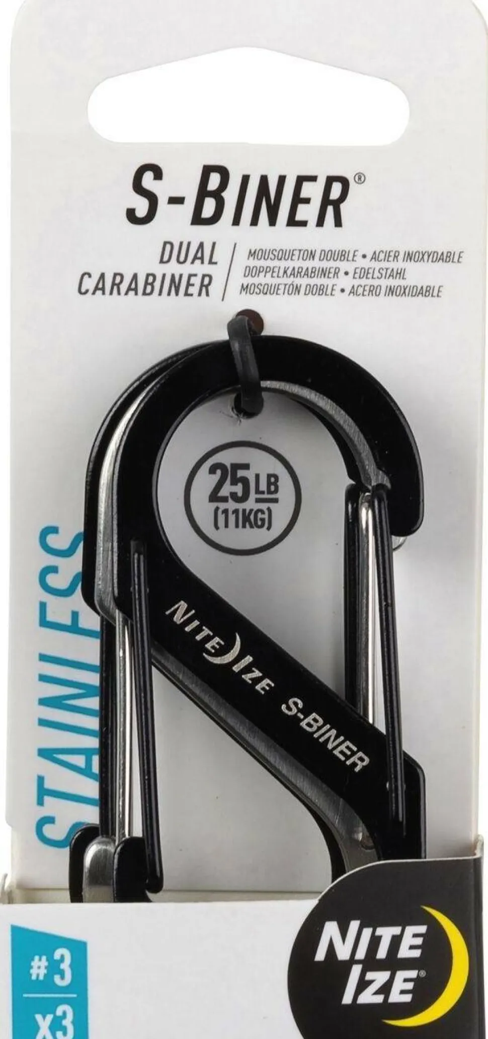 Nite Ize S-biner Dual 3# 3-pack