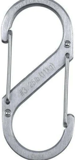 Nite Ize S-biner Dual Car.#3 Stainless