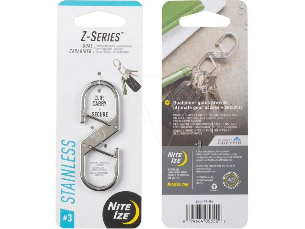 Nite Ize Z-series #3 Dual Carabiner