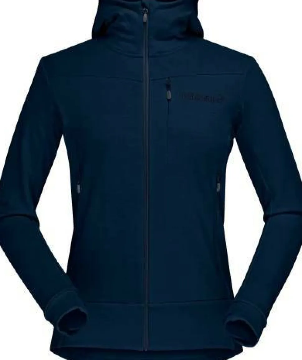 Norrøna Women's Falketind Warmwool Stretch Zip Hood