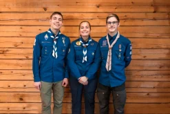 Partiotuote Nykymallin mukainen partiopaita, sininen
