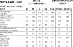Partiotuote Partiopaita, lyhythihainen, sininen miesten
