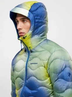 Peak Performance Men's AOP Helium Down Hood - Miesten kevytuntuvatakki