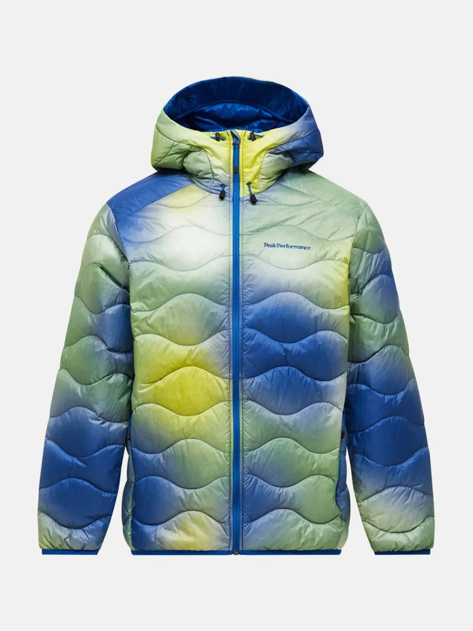 Peak Performance Men's AOP Helium Down Hood - Miesten kevytuntuvatakki