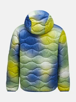 Peak Performance Men's AOP Helium Down Hood - Miesten kevytuntuvatakki