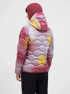 Peak Performance Women's Helium AOP Down Hood - Naisten kevytuntuvatakki