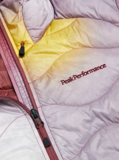Peak Performance Women's Helium AOP Down Hood - Naisten kevytuntuvatakki