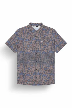 Picture Organic Clothing Men's Klivox Printed Short Sleeve Shirt