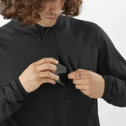 Salomon Men's Essential Lightwarm Full Zip