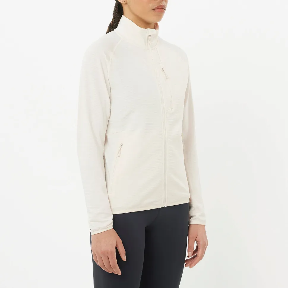 Salomon Women's Essential Lightwarm Full Zip