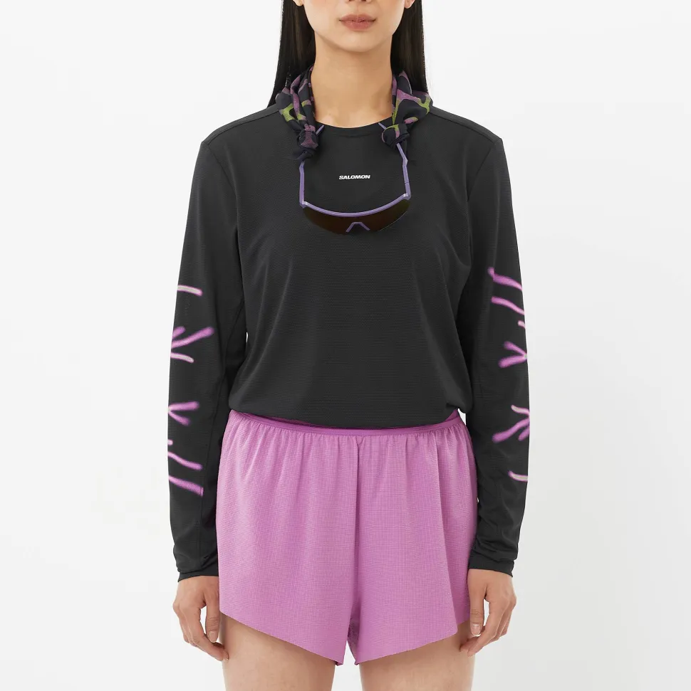 Salomon Women's Shakeout Core Long Sleeve Graph