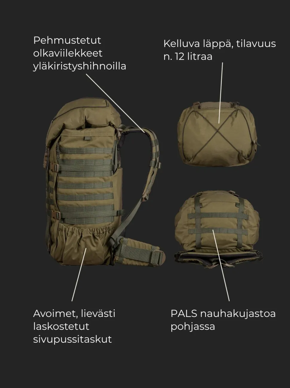 Savotta Kantamus 60L