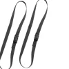 Savotta Pack straps, SR buckle, 2 pcs, 120 cm, black