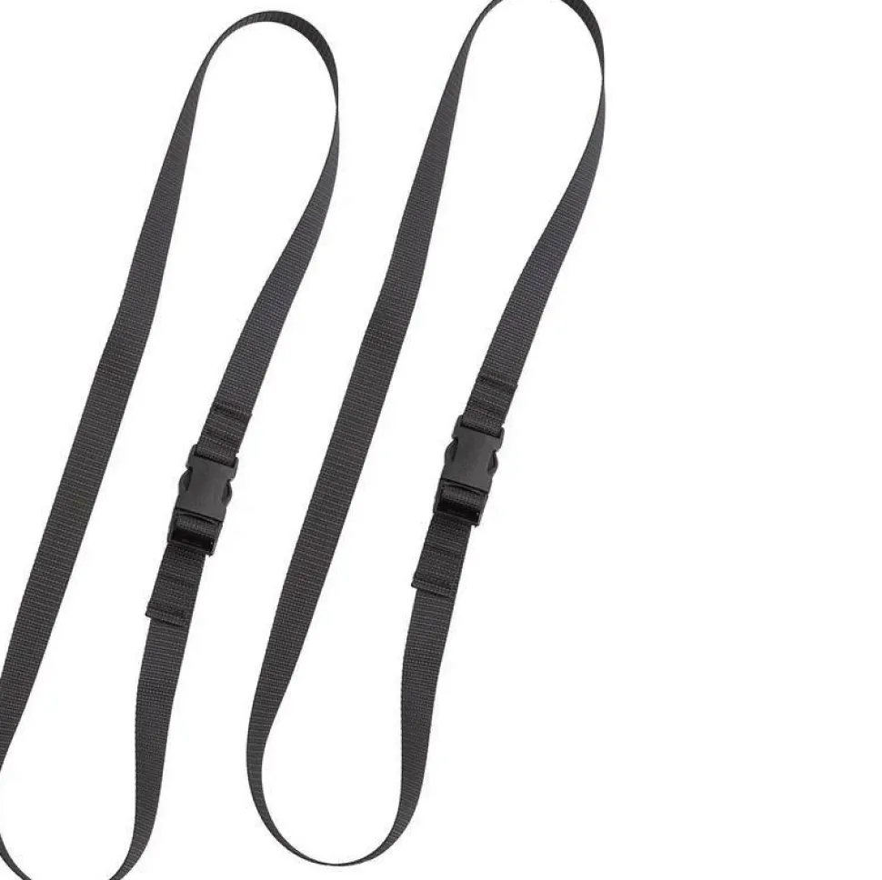 Savotta Pack straps, SR buckle, 2 pcs, 120 cm, black