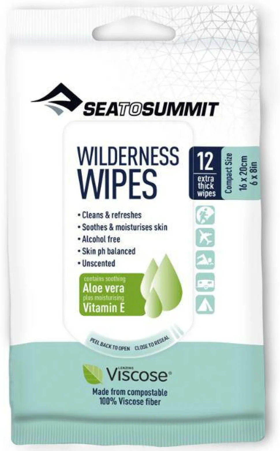 Sea To Summit Wilderness Wipes Compact