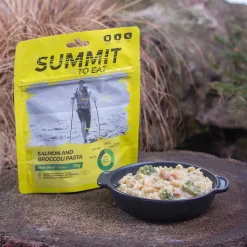 Summit To Eat Salmon And Broccoli Pasta