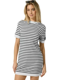 Supernatural Women's Casual Stripe Dress Bio