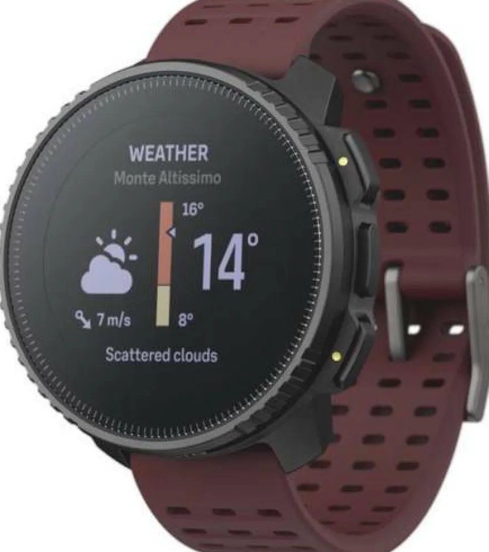 Suunto Vertical Stainless Steel Black/Ruby