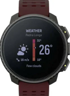 Suunto Vertical Stainless Steel Black/Ruby