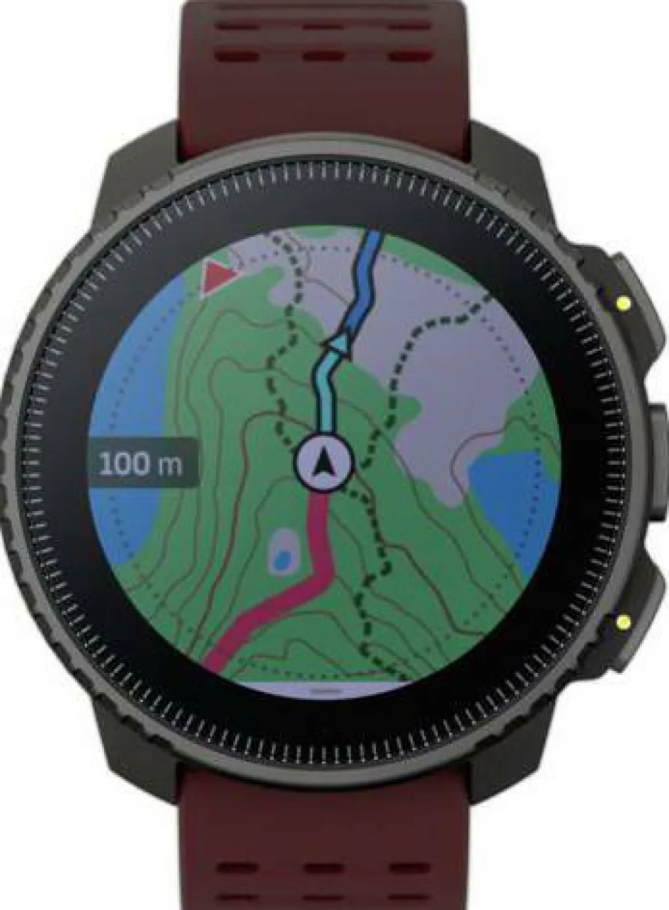 Suunto Vertical Stainless Steel Black/Ruby