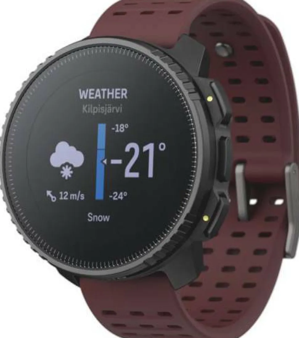 Suunto Vertical Stainless Steel Black/Ruby