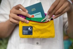 Ticket To The Moon Travel Pouch