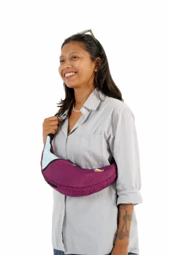 Ticket To The Moon Upcycled Sling Bag