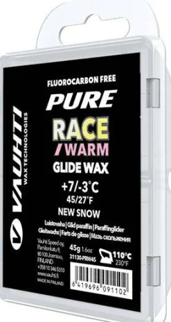 Vauhti Pure Race New Snow +7 ... -3ºC Warm